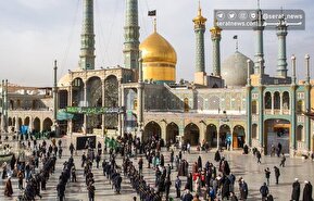 تصاویر| عزاداری خادمان کریمه اهل بیت(ع) در روز شهادت امام موسی الکاظم(ع)
