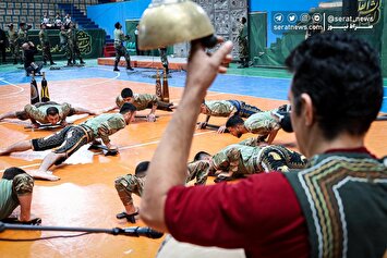 تصاویر| افتتاحیه المپیاد فرهنگی ورزشی دانشگاه‌های نیروهای مسلح