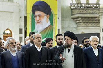 تصاویر| تجدید میثاق هیات دولت با آرمان‌های امام (ره)