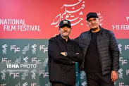 عکس| مهران غفوریان و محیا دهقانی در جشنواره فیلم فجر
