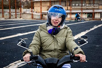 تصاویر| بانوان موتور سوار
