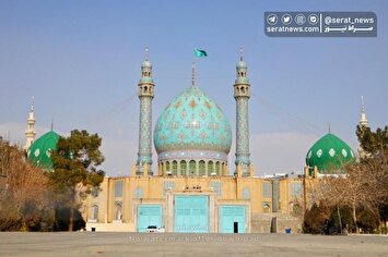 تصاویر| مسجد جمکران در آستانه نیمه شعبان