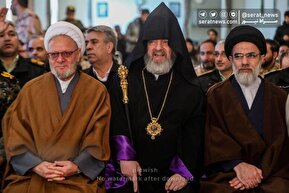 تصاویر| آیین میهمانی لاله‌ها ویژه شهدای ارامنه