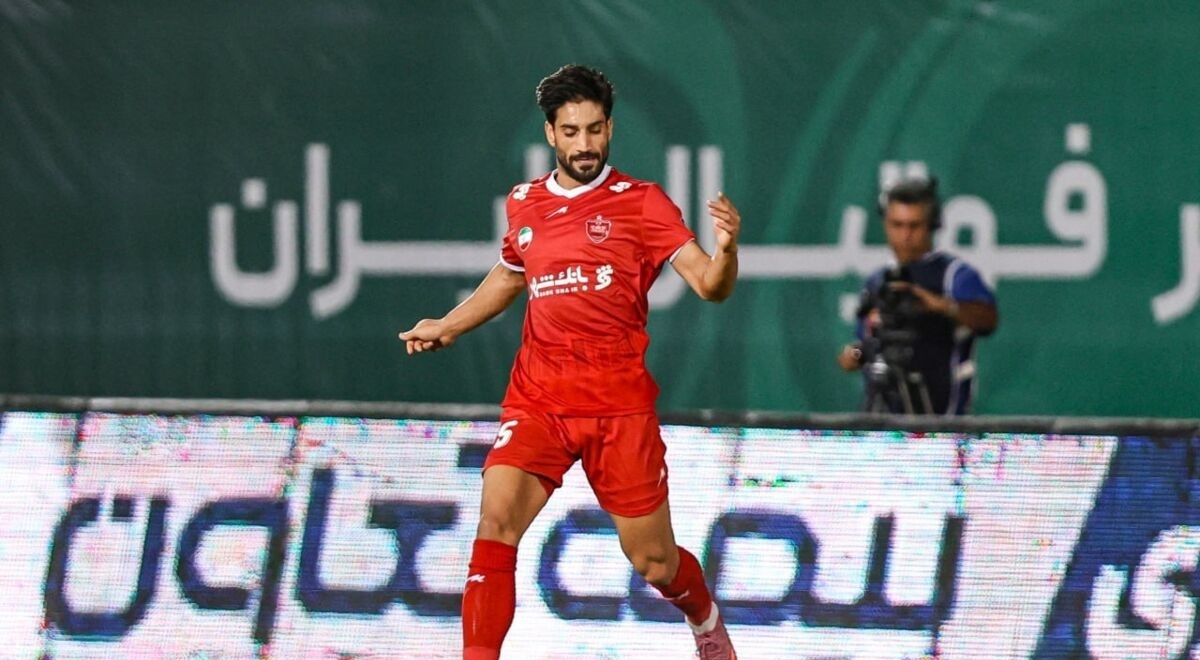 مدافع پرسپولیس در انزلی محو شد