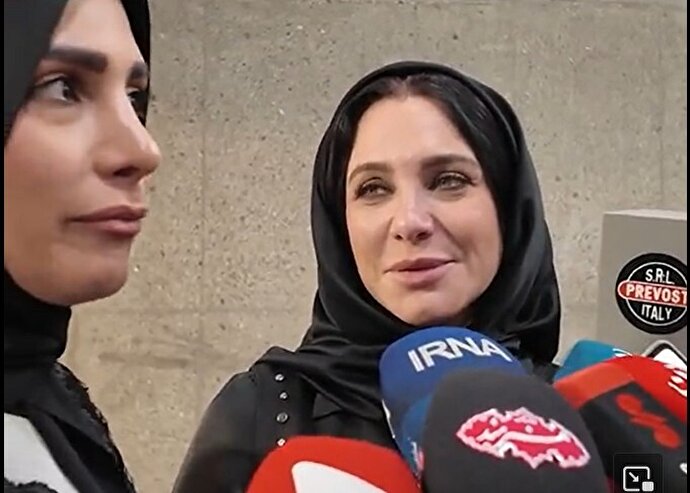 فیلم| نظر جالب سلاف فواخرجی بازیگر خارجی فیلم «سرزمین فرشته‌ها» درباره ایران