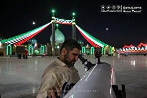 تصاویر| استهلال ماه مبارک رمضان در مسجد جمکران