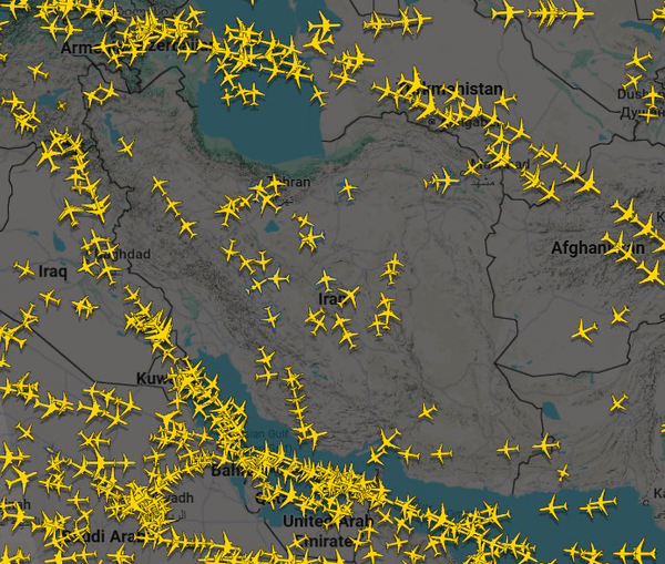 ماجرای شایعه نوتام و کلییر شدن آسمان ایران