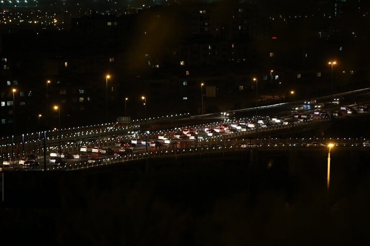 هر دو مسیر تونل توحید امشب مسدود است