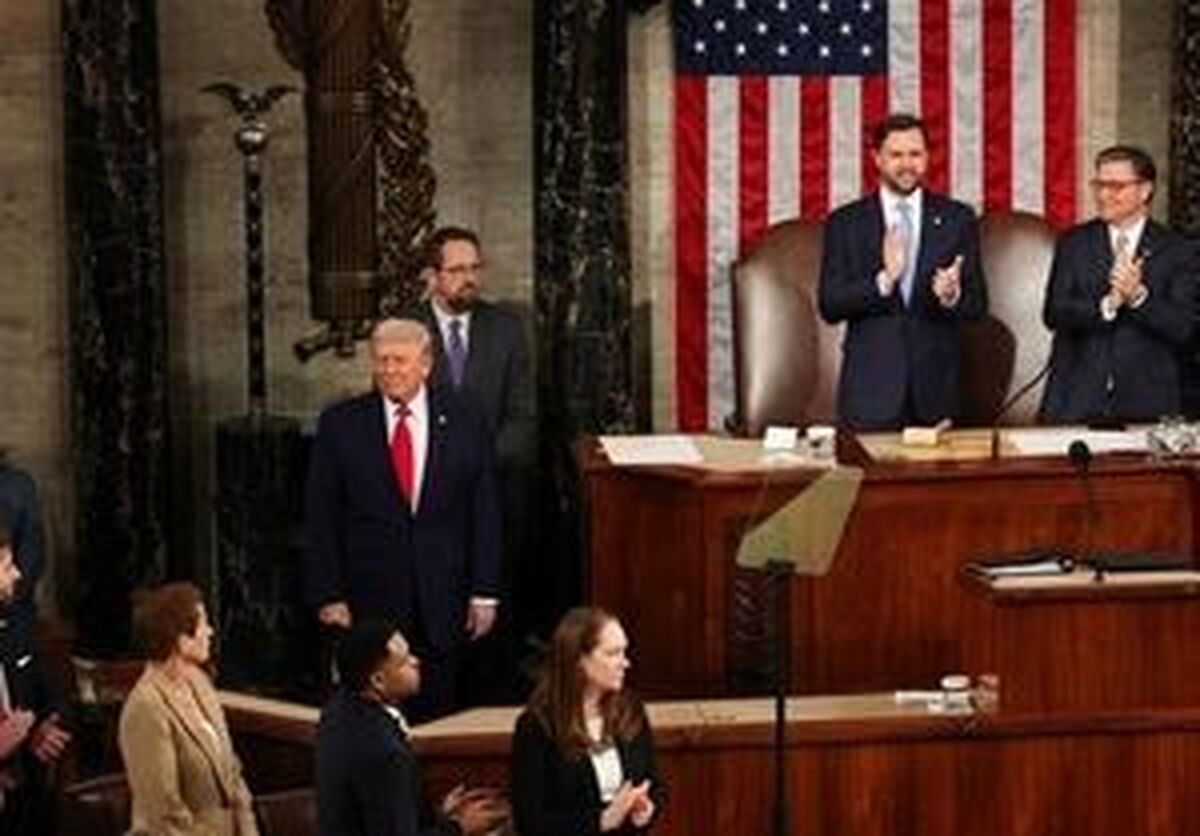 عکس| آمریکا به دنبال بلعیدن ایران است