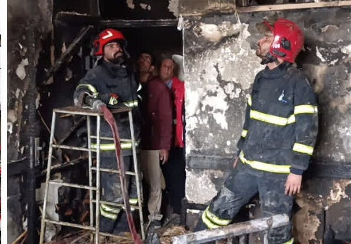 انفجار شدید یک خانه ۲ طبقه در خیابان ری