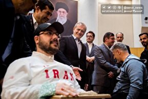 تصاویر| آیین تجلیل از مدال‌آوران پارالمپیک با حضور رئیس جمهور