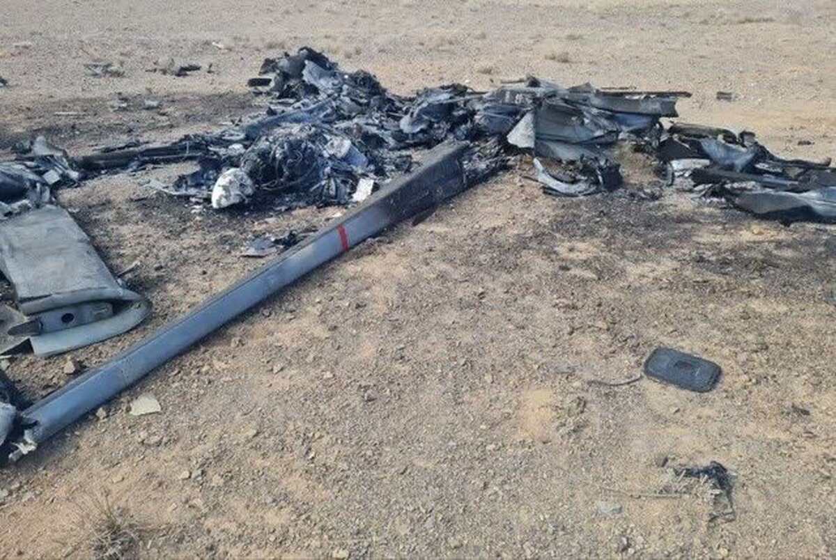 پهپاد اوربیتر ۴ پر آسمان اصفهان منهدم شد