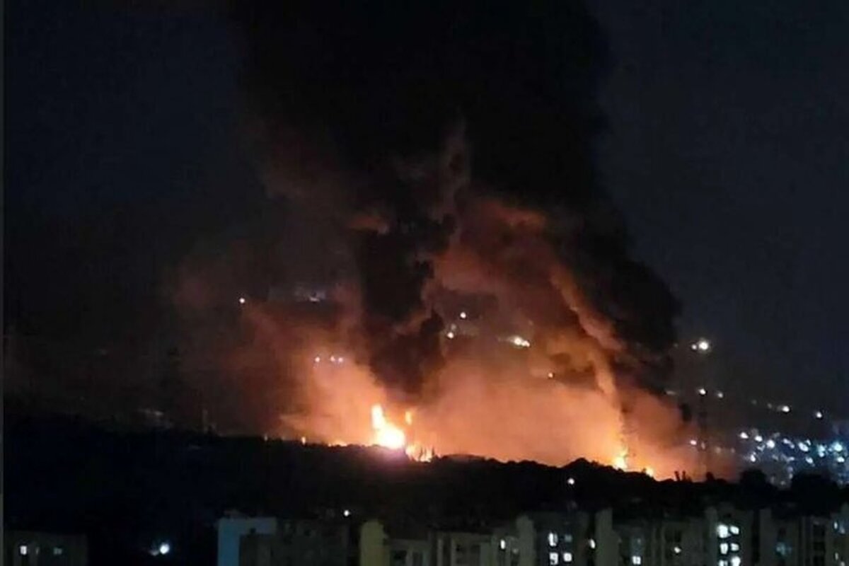 آسیب به ساختمان فدراسیون بوکس در حمله موشکی