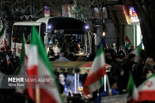 استقبال از تیم ملی فوتبال بانوان در تبریز