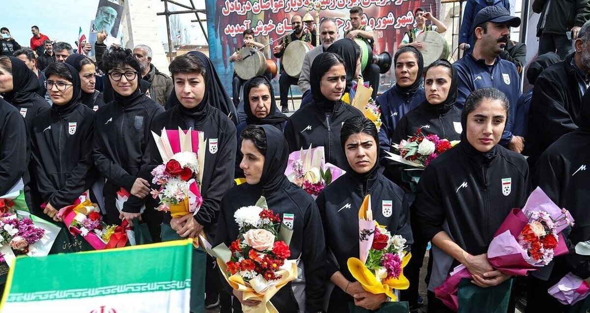 عکس | پیام گلنوش خسروی، ملی‌پوش تیم زنان درباره بازگشت به ایران