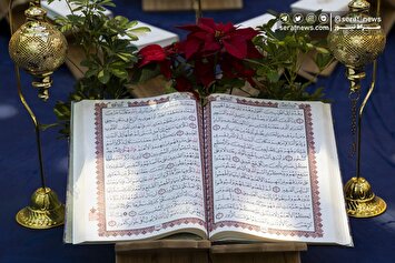 تصاویر| مراسم جزء‌خوانی قرآن کریم در کربلا