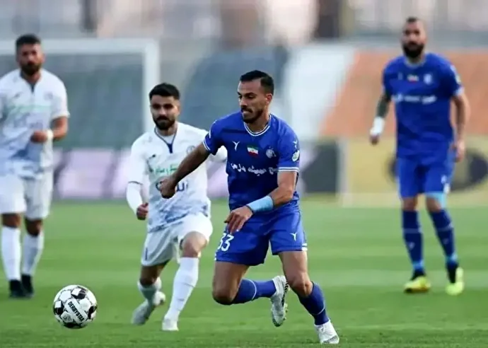 فیلم| گل اول استقلال خوزستان به سپاهان توسط جلالی‌وند