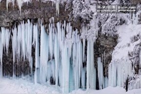 تصاویر| یخ زدن آبشار نیاگارا