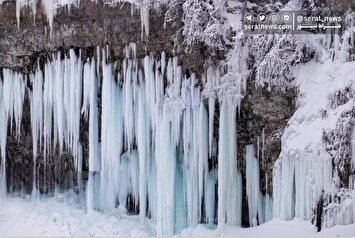تصاویر| یخ زدن آبشار نیاگارا
