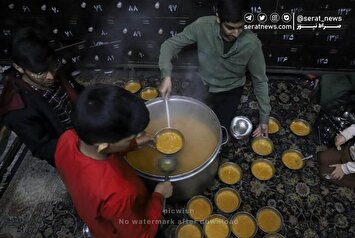 تصاویر| افطاری ساده؛ مسجد المنتظر - مشهد