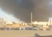 فیلم| ویدیویی از آتش‌سوزی شدید در جاده خاوران؛ بعد از مشیریه