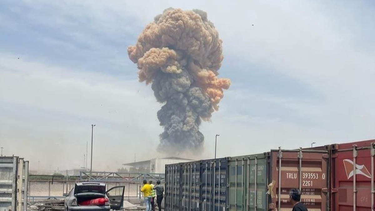 اطلاعیه شماره یک مدیریت بحران درمورد حادثه بندر شهید رجایی