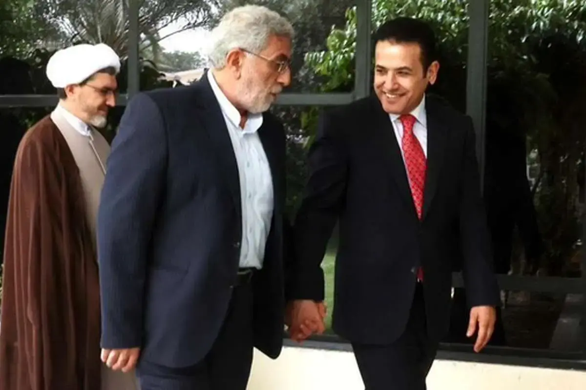 دیدار سردار قاآنی و مشاور امنیت ملی عراق در بغداد