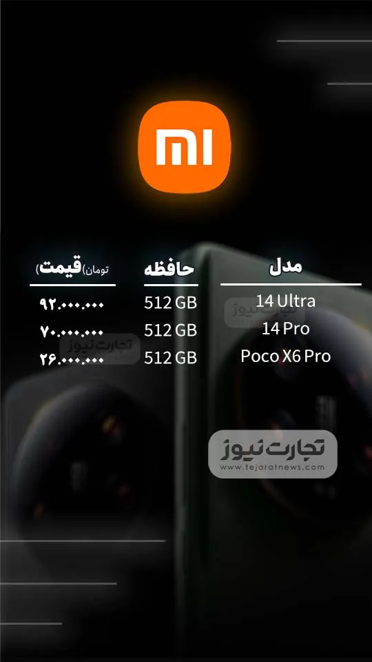 قیمت گوشی موبایل امروز ۱۱ خرداد ۱۴۰۴ اعلام شد