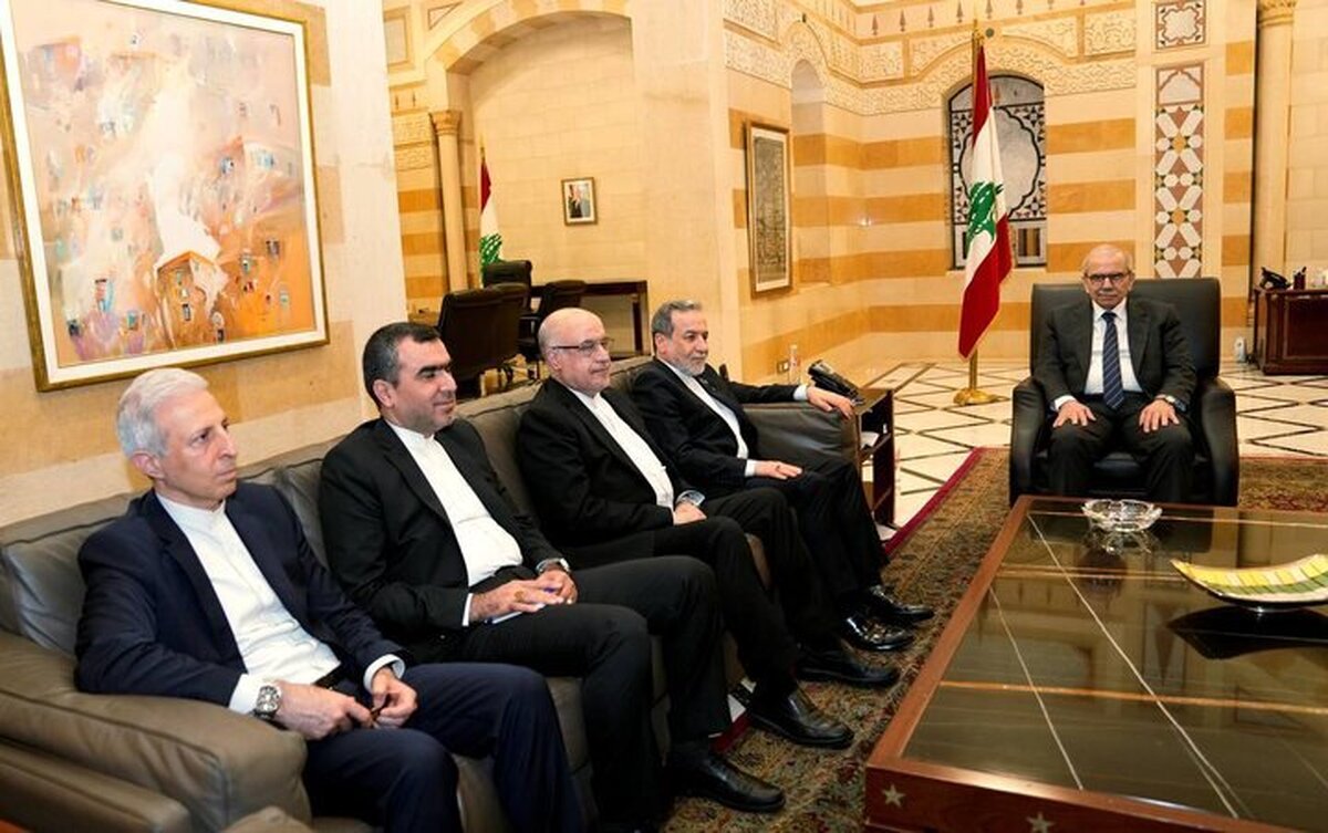 «عراقچی» با نخست وزیر لبنان دیدار کرد