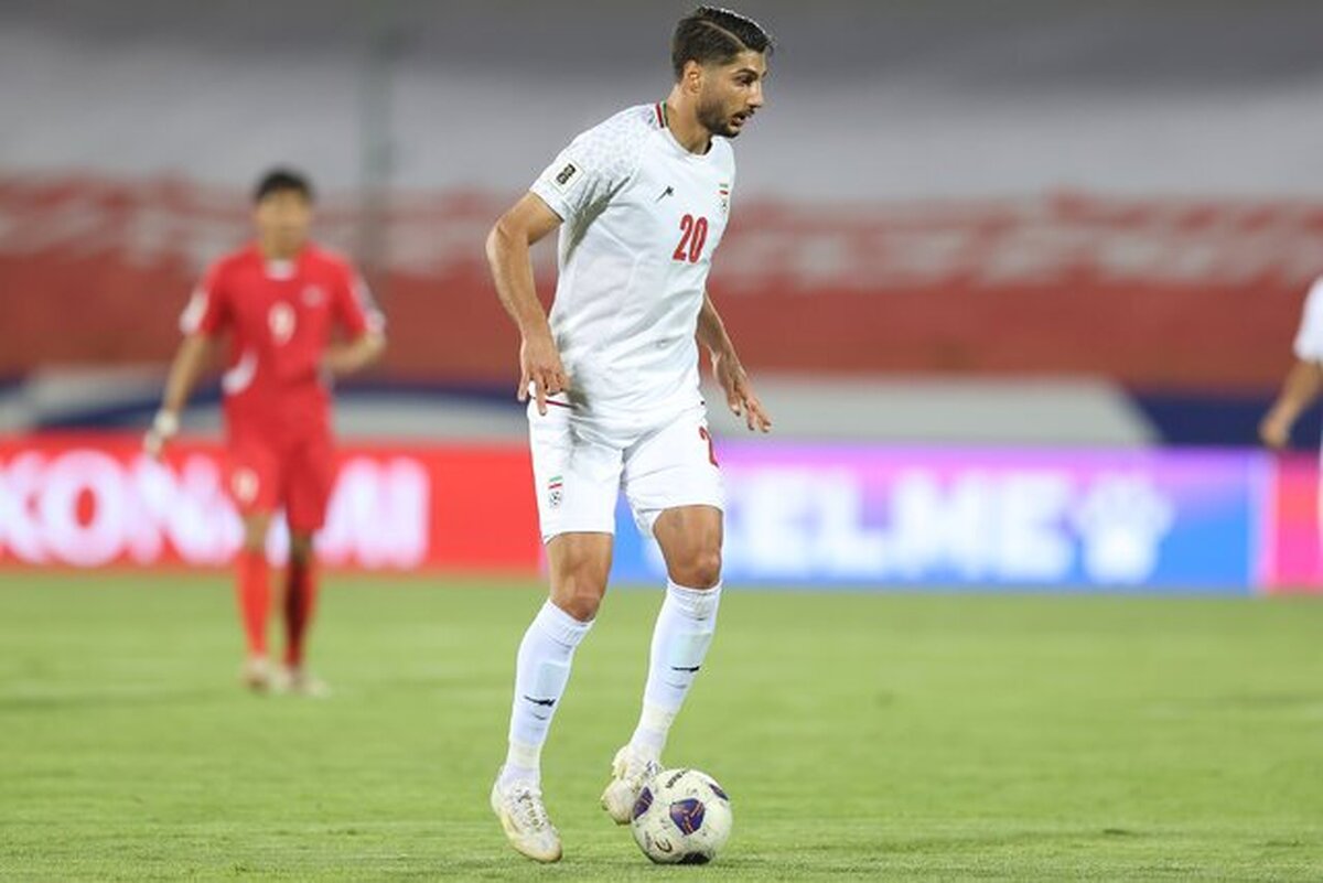 محبی بهترین بازیکن مصاف ایران و کره شمالی شد