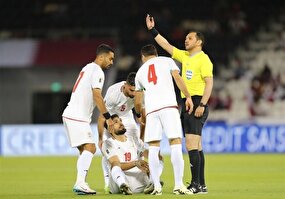 ایران دارای بیشترین کارت قرمز دریافتی