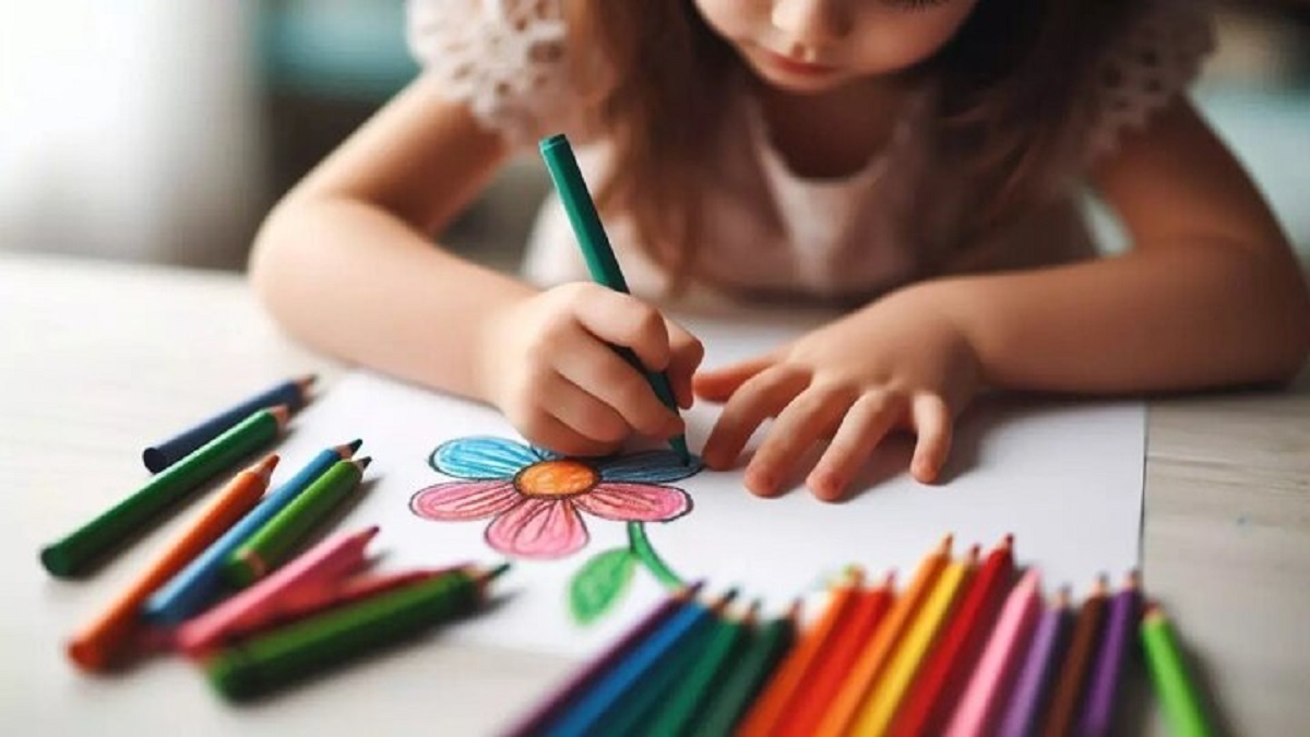تفاوت نقاشی کودکان شاد و غمگین در چیست؟