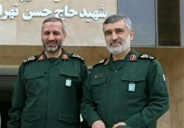 پیام خانواده شهید حاجیزاده به فرمانده جدید هوافضای سپاه