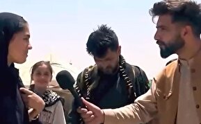 فیلم | تلاش موذیانه مجری افغان برای مصاحبه ضدایرانی!