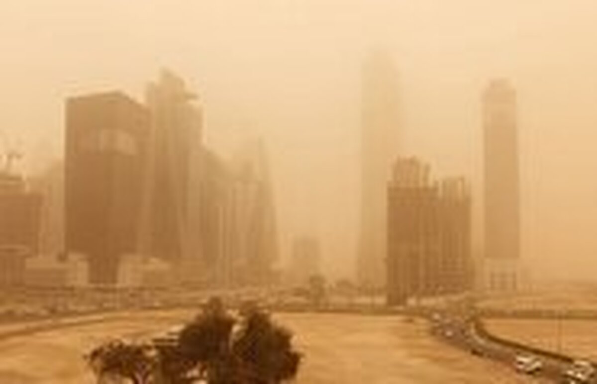 وقوع طوفان شن در ریگان