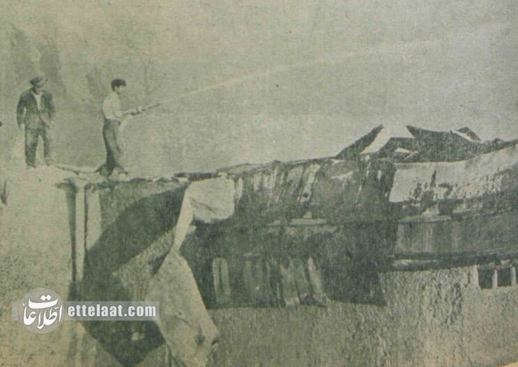 عکس‌هایی از بزرگترین آتش‌سوزی تاریخ تهران در هفتاد سال پیش