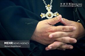 تصاویر/ تجمع مسیحیان در حمایت از نیروهای مسلح ایران