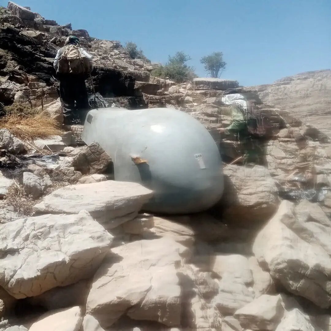 مرد روستایی لُر پهپاد اسرائیلی شکار کرد/ عکس