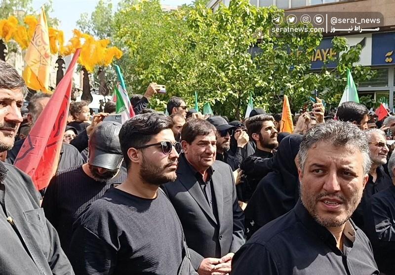 وداع مردم تهران با قهرمانان مقاومت؛ بدرقه سرداران و دانشمندان شهید