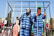 فیلم | مانور دستگیری ترامپ توسط بسیج