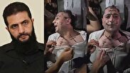 فیلم | حمله خشونت‌آمیز نیروهای جولانی به یک خواننده در حلب