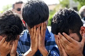 تصاویر | بازسازی صحنه زورگیری در سعادت‌آباد