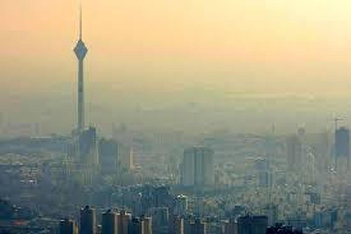 وضعیت هوای تهران نارنجی شد
