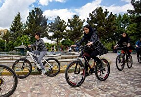 تصاویر | شهر دوچرخه ایران را ببینید