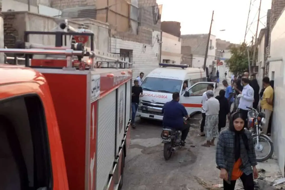 جزییت انفجار گاز در اهواز