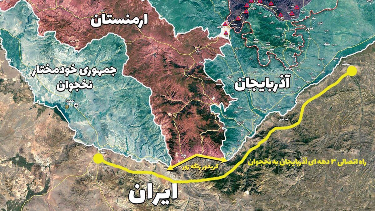 پشت‌پرده کریدور زنگزور؛ بازی خطرناک آمریکا و اسرائیل در قفقاز جنوبی