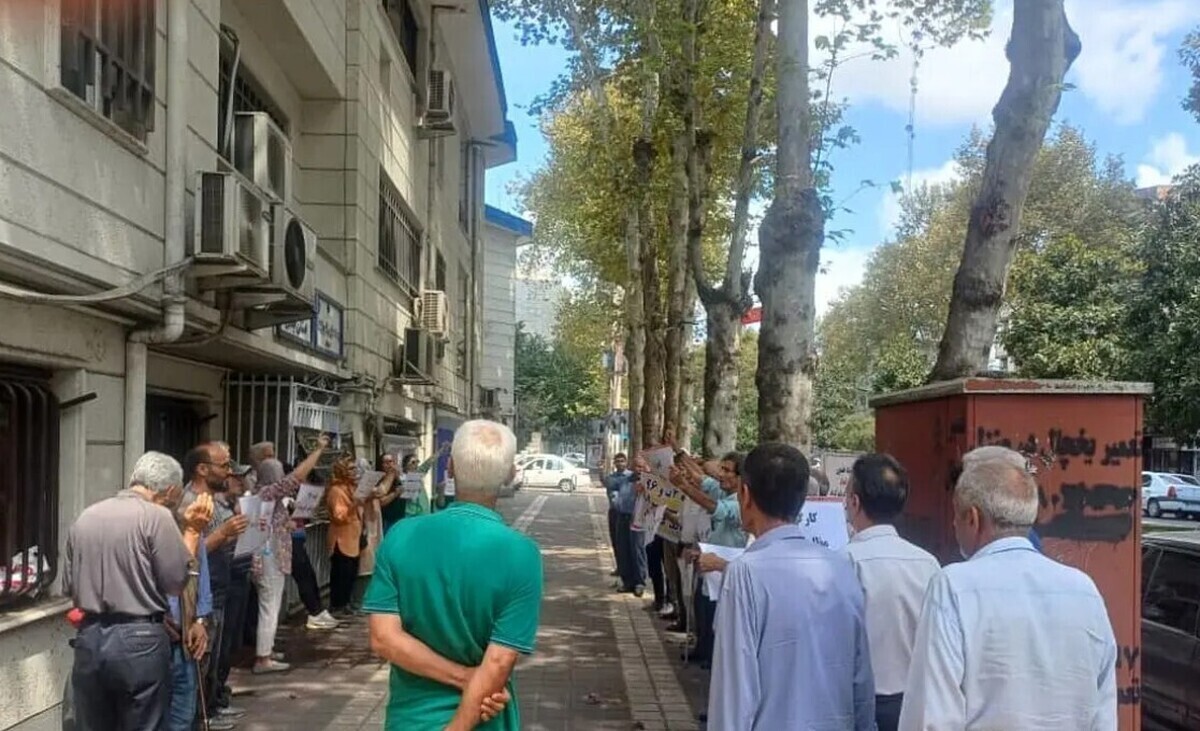 تجمع اعتراضی بازنشستگان امروز ۱۹ مرداد ۱۴۰۴