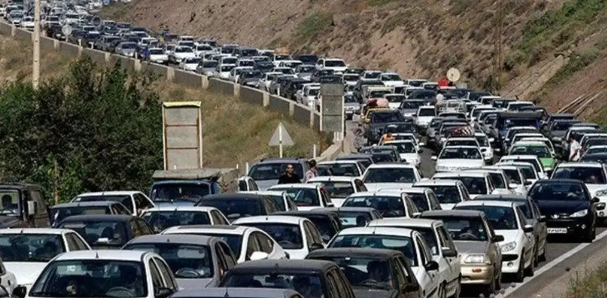 ترافیک سنگین در جاده چالوس و هراز؛ هشدار پلیس به رانندگان