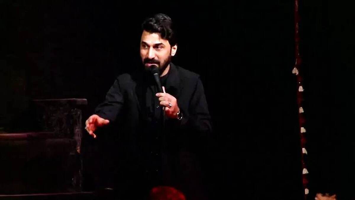 تصویری از مهرشاد سهیلی و صابر خراسانی در برنامه اردوگاه