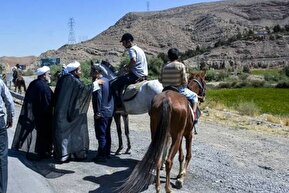 تصاویر | اسبها و سواران به سوی خورشید خراسان